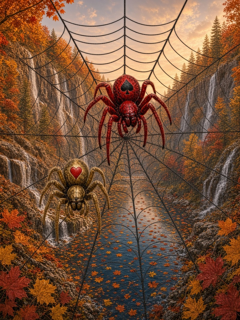 Spider Solitaire 2 Suits
